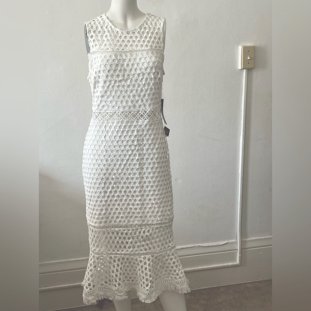 NWT Lulu's Dawn Of Luv Perfection White Lace Dress - Picture 1 of 13